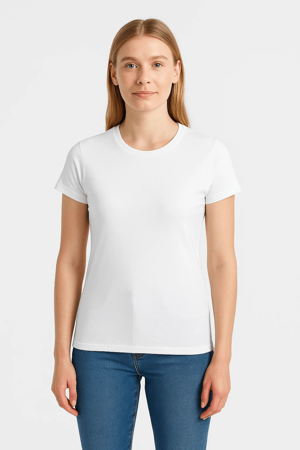 T-shirt donna iconic 150 cotone bianca