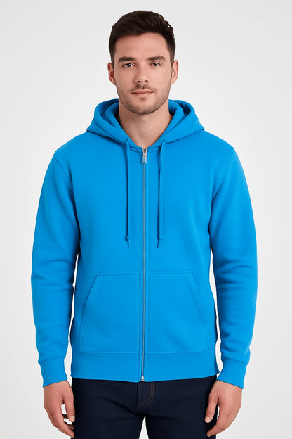 Felpa con Cappuccio e Zip Classic