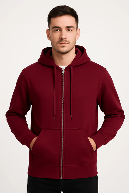 Felpa con Cappuccio e Zip Classic