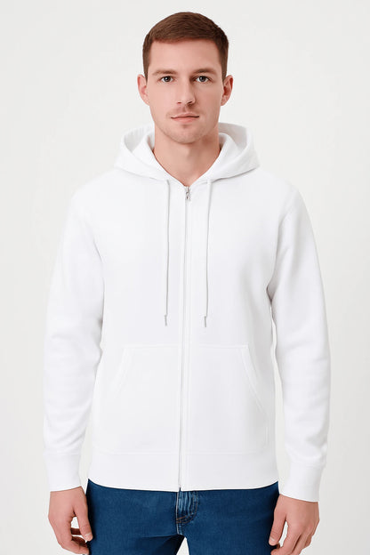 Felpa con Cappuccio e Zip Classic