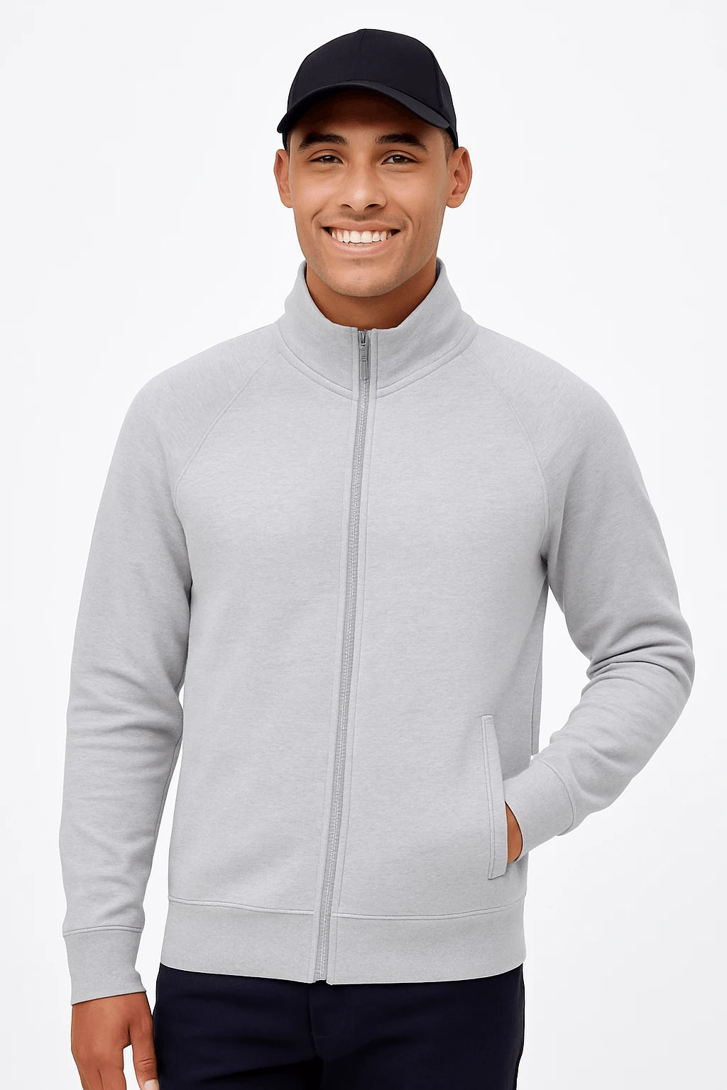 Felpa con Cerniera Intera Premium