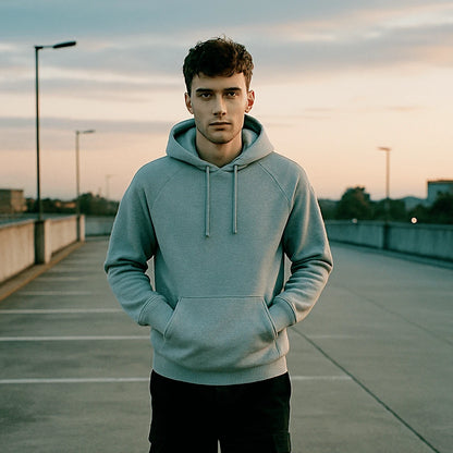 Felpa Uomo Premium con Cappuccio