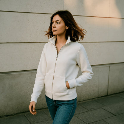 Felpa Donna con Cerniera