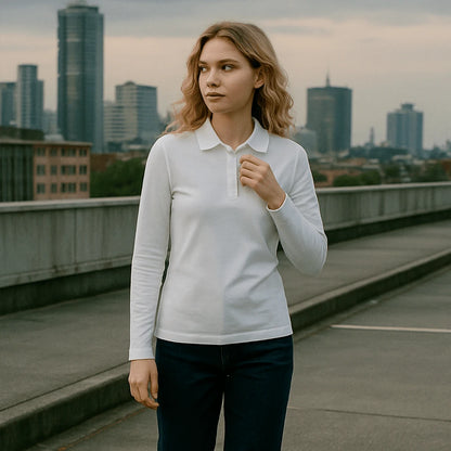 Polo Donna Maniche Lunghe